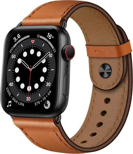 Vista 14 de OUHENG Correa de repuesto compatible con Apple Watch de 41mm 40mm 38mm 45mm 44mm 42mm, correa de repuesto para iWatch SE Series 7, 6, 5, 4, 3, 2, 1