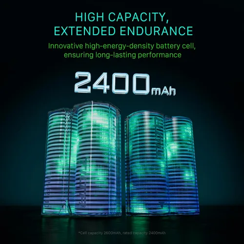 Vista 2 de Tilta Batería recargable LP-E6P de 2400 mAh con entrada USB-C Compatible con Canon EOS R5 Mark II, R6 Mark II, R7, R6, R5, R, 5D Mark IV, 6D, 7D