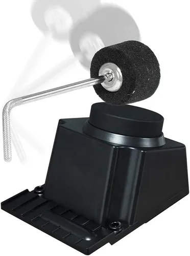 Vista 3 de Pedal de Bombo Realista para Batería con Martillo de Fieltro para Almohadilla de Percusión Multialmohadilla Juego de Batería Eléctrica