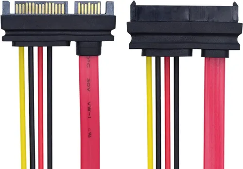 Vista 17 de CY SFF-8482 SAS 29Pin a USB3.0 Adaptador de disco duro de 5 Gbps con chipset y puerto de alimentación (necesita fuente de alimentación de 12 V/3A)