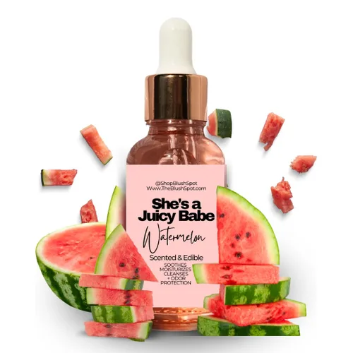 Aceite de sandía Yoni para mujeres - Cuidado femenino natural para el equilibrio del pH, prevención e hidratación del cabello encarnado - Aceite