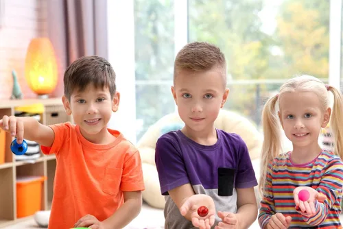 Vista 5 de OBTANIM Colorful Bouncy Balls Bulk Mixed Pattern High Bouncing Balls for Kids Party Favors, Prizes, Birthdays Gift, 27 mm