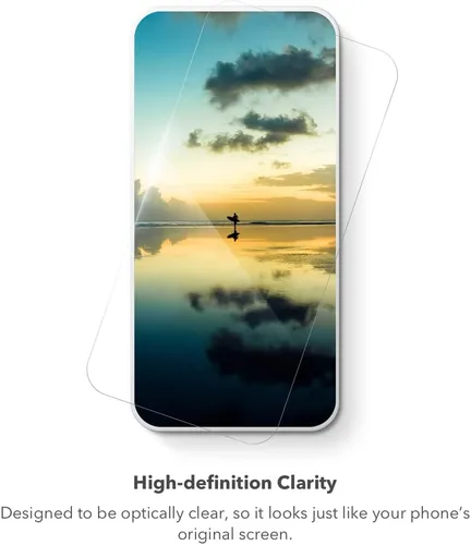 Vista 4 de ZAGG InvisibleShield Fusion con D3O para Google Pixel 6 Pro - Protección de pantalla híbrida flexible - Reforzada con D3O - Protección extrema