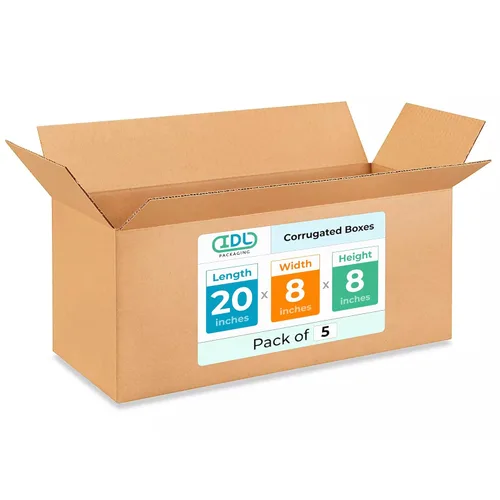 Vista 13 de Cajas largas de mudanza y envío de 18 x 9 x 9 pulgadas (paquete de 10) – Extra resistentes 200 libras frente a las regulares – Cajas de embalaje