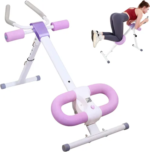 Equipo de entrenamiento abdominal, máquina de abdominales, rodillo abdominal para hombres y mujeres, entrenamiento de ejercicio abdominal, equipo de