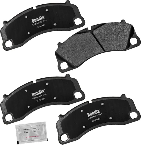 Vista 204 de Bendix Pastillas de freno delanteras de cerámica Priority1 CFC465AK2 para Acura EL 2005-1997, Honda Civic 2011-1996, Insight 2014-2010