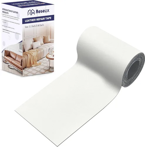 Vista 46 de Kit de cinta para reparación de cuero, parche autoadhesivo para muebles, sofá, asientos de automóvil, silla de oficina, kit de reparación de vinilo