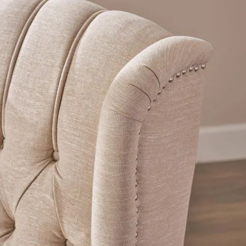 Vista 6 de Sillón reclinable, de la marca Elizabeth Tufted, Tela, Light Beige