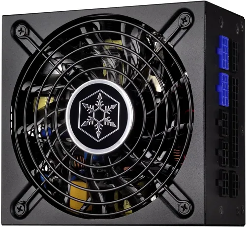 Vista 14 de SilverStone Technology Fuente de alimentación alargada modular completa con factor de forma SFX-L de 500 W 80 Plus Gold con riel único de +12 V, PFC