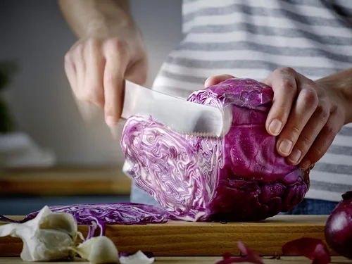 Vista 6 de WÜSTHOF Cuchillo de chef gourmet de 6 pulgadas, color negro