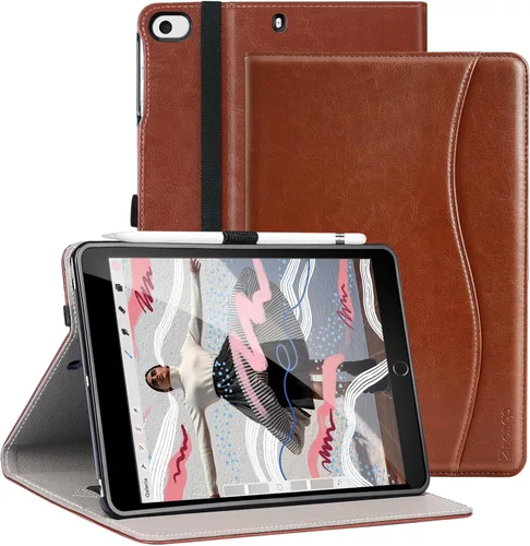 Vista 14 de Funda para iPad mini 5 2019/Mini 4 3 2 1 de 7.9 pulgadas, Cubierta Folio de Soporte de Cuero PU Premium con función de encendido y apagado