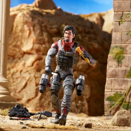 Vista 3 de G.I. Joe Classified Series #118, Iron Grenadier - Figura de acción coleccionable de 6 pulgadas con 28 accesorios
