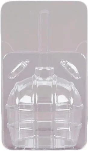 Vista 5 de Bits N Things Paquete de 50 cajas transparentes grandes de manzana confitada, ideal para manzanas estándar y de gran