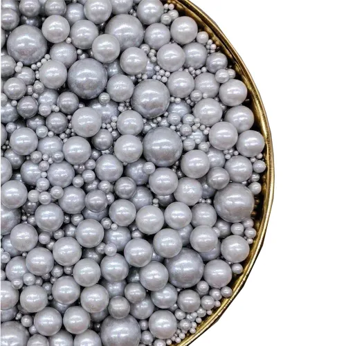 Vista 5 de Gránulos negros de Navidad, mezcla de chispas para tartas, 4.6 onzas, 4.6 onzas, perlas de azúcar, perlas de caramelo comestibles para decoración