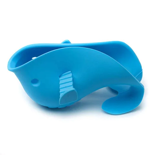 Vista 3 de Bath Spout Cover for Bathtub,Baby Shower Protector Cover A Fun Way to Protects Baby from Bumping Head During Bathing Time Cute Soft Whale Design