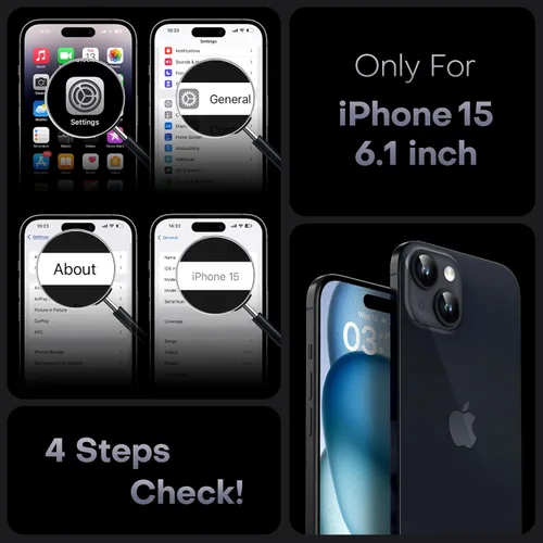 Vista 1043 de TOCOL Funda para iPhone 11, compatible con Magsafe, protección completa de cámara, imanes integrados, protección contra caídas, funda translúcida