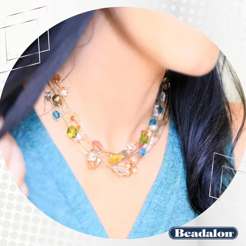 Vista 7 de Beadalon Tableros de cuentas de pulsera para hacer joyas, bandeja de cuentas flocada, anti-rollo con cubierta, herramienta de diseño de joyería