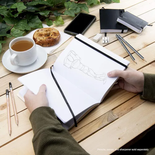 Vista 6 de Cuaderno de bocetos Travelers Dot Grid Pentalic Art, libre de ácidos