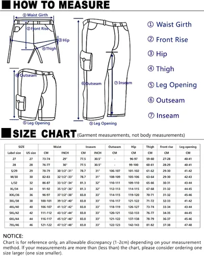 Vista 7 de Match - Pantalones Wild tipo cargo, para hombre