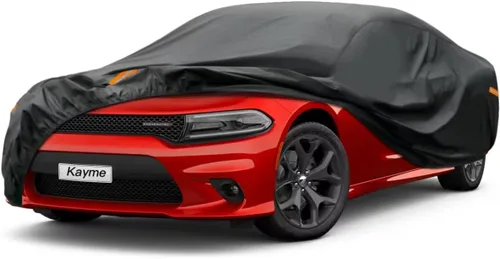 Vista 33 de Kayme Funda de auto de 7 capas para SUV, ajuste personalizado para Hyundai Santa Fe (2006-2025), impermeable, para todo tipo de clima