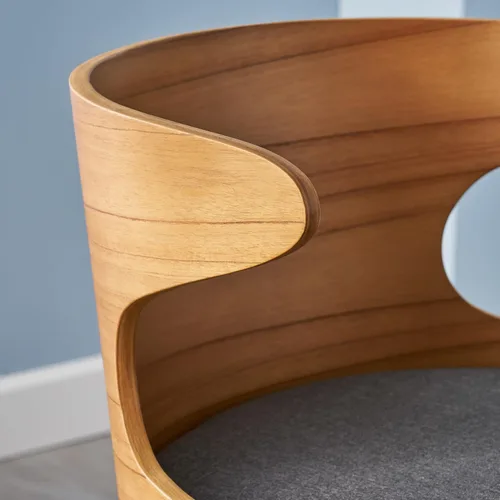 Vista 4 de Counter Height Bar Stools Set of 2, Rubberwood Dining Chairs for Kitchen Counter, Desk Chairs and Table & Chair Sets for Living Room, Bedroom