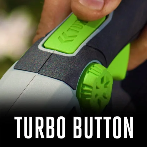 Vista 5 de EGO Power + LB5800 580 CFM Soplador de hojas inalámbrico de iones de litio de velocidad variable de 56 voltios Batería y cargador no incluidos