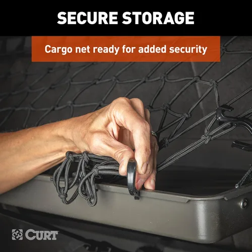 Vista 12 de CURT 18425 Pakka Cargo Caddie - Bandeja organizadora para respaldo de asiento, 34" x 14