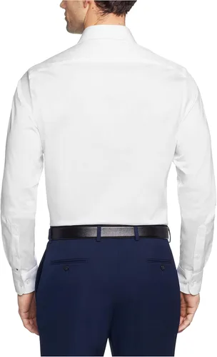 Vista 2 de Tommy Hilfiger Camisa de vestir para hombre Slim Fit Stretch Twill
