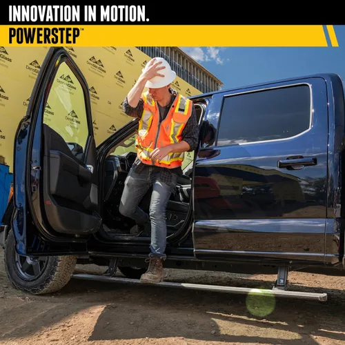 Vista 2 de AMP Research 75138-01A-B PowerStep tableros eléctricos de control para 2009-2018 Ram 1500 (todas las cabinas), 2010-2018 Ram 2500/3500