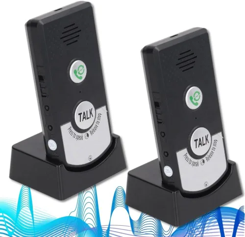 Sistema de intercomunicación para el hogar, intercomunicador de voz de 2 vías, inalámbrico, sistema de intercomunicador para el hogar, súper largo