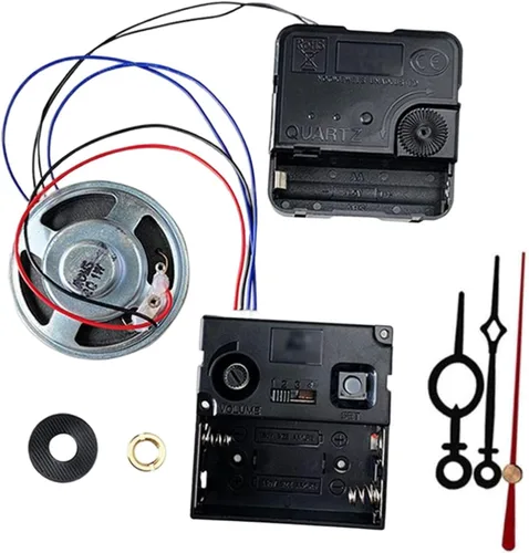 Reloj de pared DIY Mecanismo de Movimiento Reloj de Péndulo Reemplazo con Caja de Campana de Música con Manecillas para Club Bar Oficina Relojes de