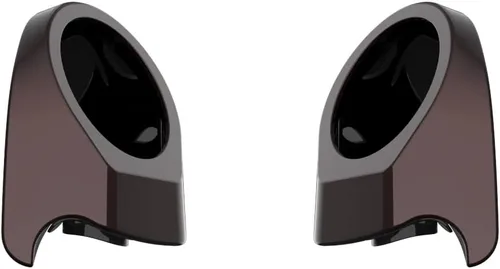 Vista 513 de Advanblack Alpine Green Tour Pack - Paquete de altavoces de 6.5 pulgadas, carcasa de audio trasera, color a juego, ajuste Harley King Tour Pack