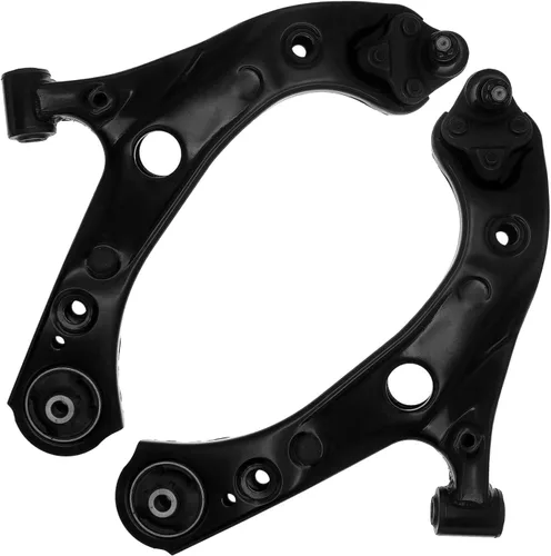 Vista 737 de Detroit Axle - Par de brazos de control inferiores delanteros para 2011-2015 Grand Cherokee Dodge Durango 2 brazos de control inferiores 2012 2013