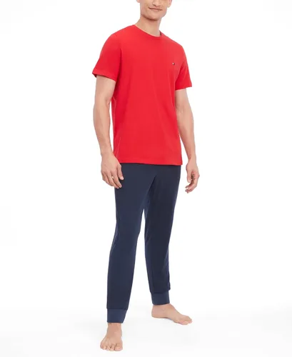 Vista 4 de Tommy Hilfiger Camiseta de cuello redondo con bandera para hombre