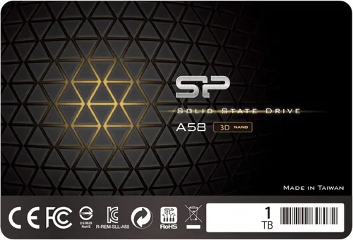 Vista 14 de Silicon Power 256GB SSD 3D NAND A55 SLC Cache Performance Boost SATA III de 2.5 pulgadas unidad de estado sólido interno SU256GBSS3A55S25AH