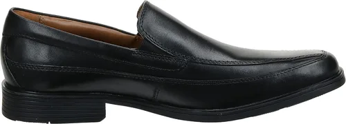 Vista 9 de Clarks Tilden - Mocasines sin cordones para hombre Negro