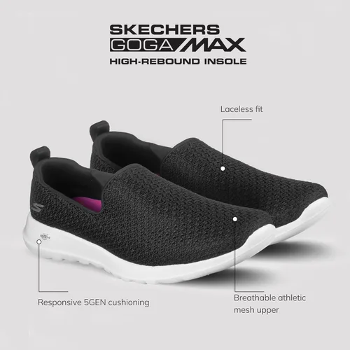 Vista 2 de Skechers Go Walk Joy - Zapatillas deportivas con amortiguación para mujer