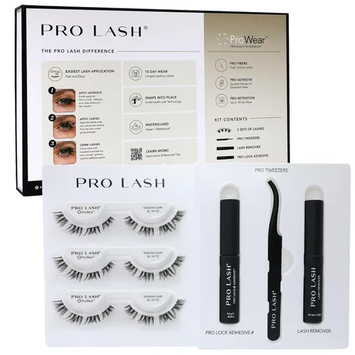 Vista 14 de Pro Lash ProWear Kit de Racimos de Pestañas para Principiantes - Las Pestañas Más Fáciles de Aplicar - Extensiones de Pestañas en Racimo de 10 Días