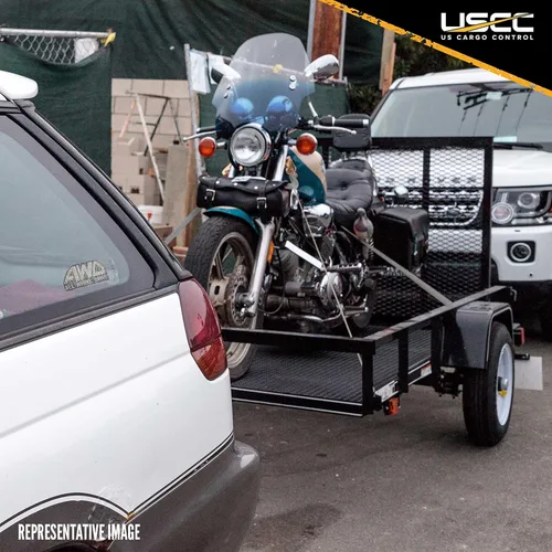 Vista 8 de US Cargo Control Correas de trinquete recubiertas de goma con extremos de gancho de alambre recubiertos de vinilo, 1 x 15 correas de amarre