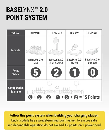 Vista 7 de Scosche BaseLynx - Estación de carga rápida 2.0 2 en 1, soporte de cargador MagSafe Qi2 de 15 W y almohadilla de carga inalámbrica de 5 W