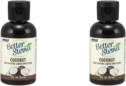 Vista 6 de NOW Foods BetterStevia - Edulcorante líquido de coco sin calorías, apto para diabéticos, sin eritritol, 2 onzas