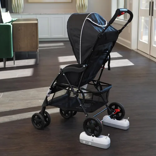 Vista 5 de Accesorio automático suave y ligero para cochecito – Chupete inteligente para bebé para un sueño tranquilo con control remoto, temporizador, dos