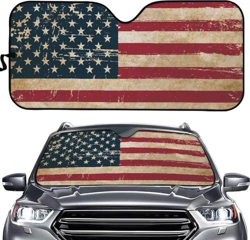 Vista 38 de SEANATIVE Funny Car Windshield Sun Shade UV Ray Sun Visor Protector Front Window Sunshade Angry Eyes Design Car Interior Accessories