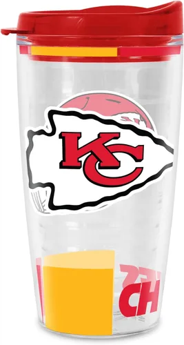 Vista 40 de Rico Industries NFL Fútbol Americano Vaso Clásico de Doble Pared de 16oz o 20oz Tritan con Tapa