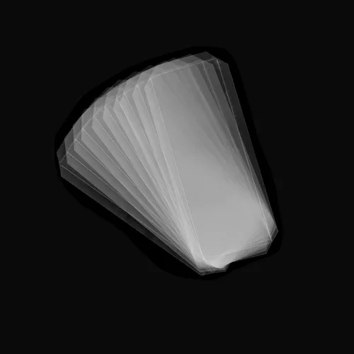 Vista 12 de 20 paquetes de cubiertas planas para agitador para hacer tarjetas de 4.25" de diámetro, cubiertas planas transparentes para hacer tarjetas