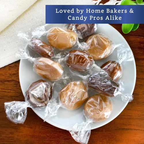 Vista 4 de Envoltorios Transparentes para Caramelos (300 Piezas 8.9x12.7 cm) - Envoltorio de Celofán Claro Natural - Papel de Envolver Dulces para Caramelo