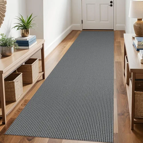 Vista 125 de KOZYFLY - Tapetes de pasillo bohemios, lavables, con respaldo de goma antideslizante, de algodón, para interiores, puerta trasera, habitación