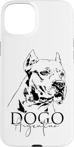 Vista 9 de Dogo Argentino Dog Portrait Dog Portrait Dogs Case for iPhone 17