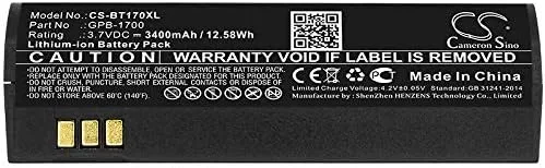 Vista 3 de Cameron Sino Batería para Globalstar GSP-1700 PN: Globalstar GPB-1700 3400mAh / 12.58Wh