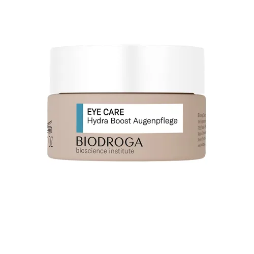 Biodroga Hydra Boost Crema Reafirmante para Ojos con Hialurónico y Cafeína 0.5 fl oz – Anti-Arrugas Cuidado de los Ojos Gel Humedad Cuidado de la